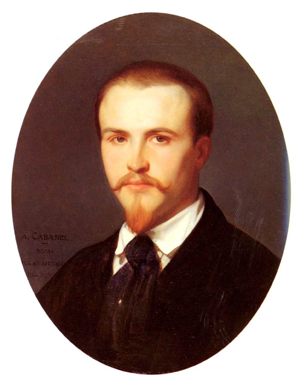 Selvportrett, 1847 av Alexandre Cabanel