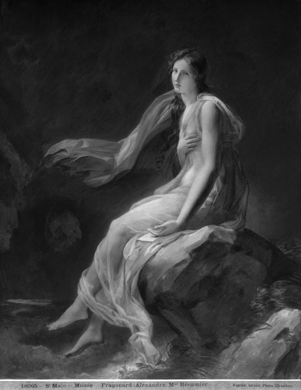 Madame Recamier (1777–1849) av Alexandre Evariste Fragonard