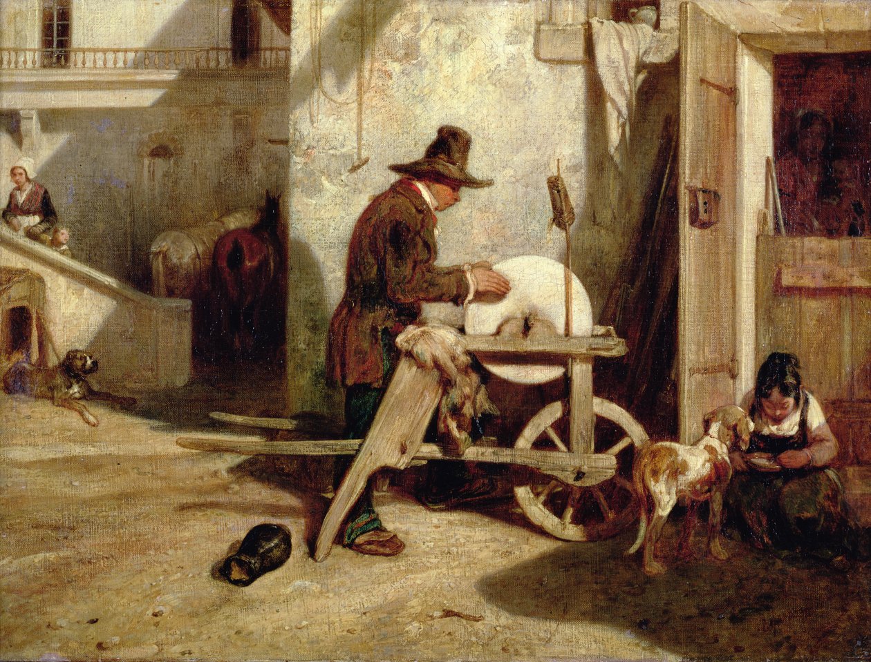 Knivsliperen av Alexandre Gabriel Decamps
