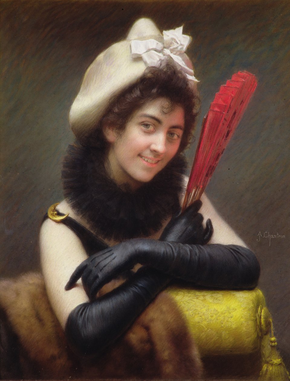 Coquette av Alexandre Jacques Chantron