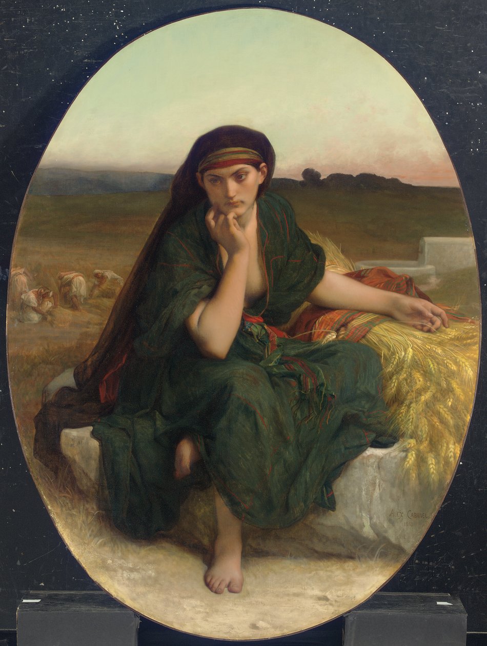 Ruth Revenant des Champs av Alexandre Cabanel