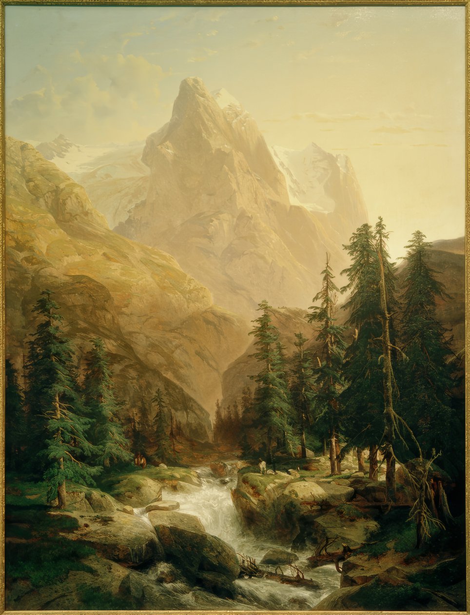 Alexandre Calame, Wetterhorn av Alexandre Calame
