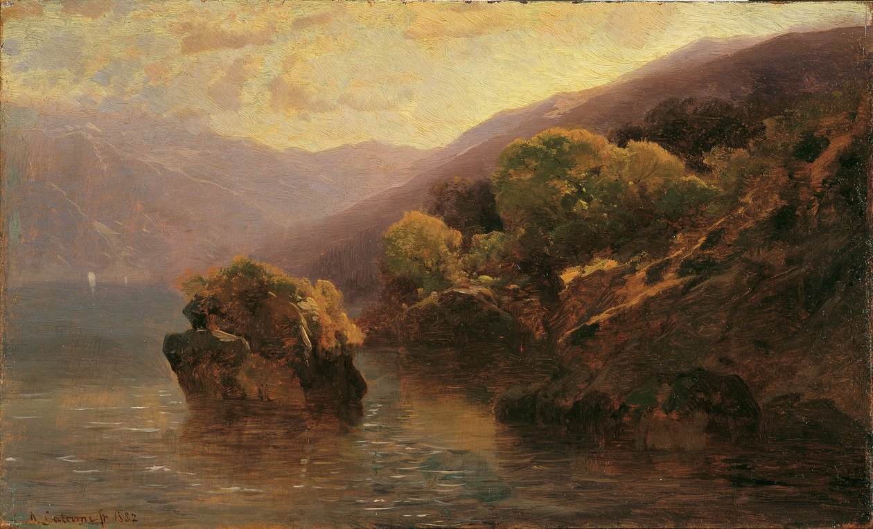 Lott fra Genfersjøen av Alexandre Calame