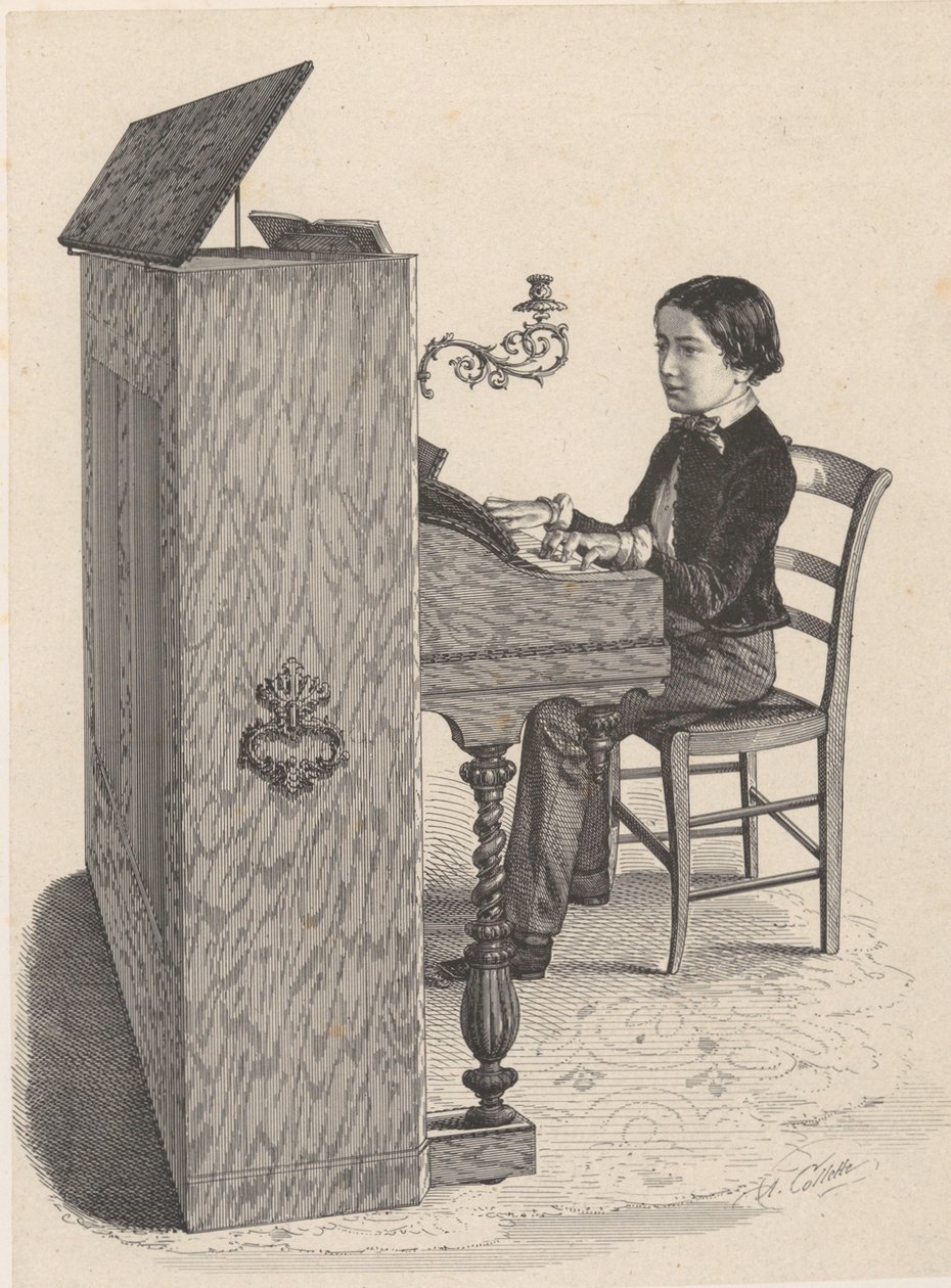 Litografiske plater, 1850. av Alexandre Désiré Collette