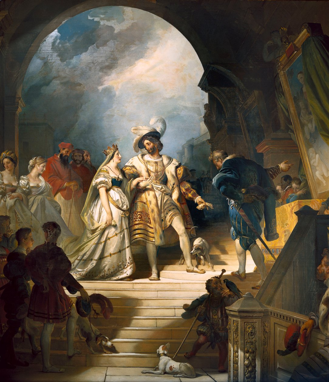 Francis I av Alexandre Evariste Fragonard