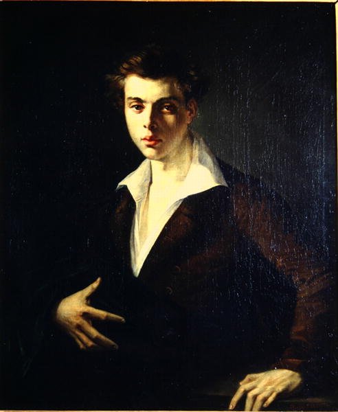 Selvportrett av Alexandre Francois Xavier Sigalon