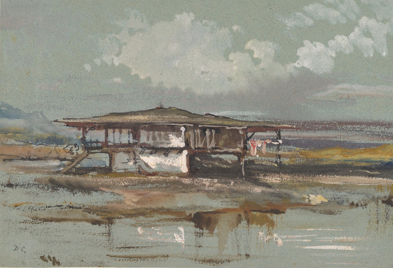 Et hus i Tyrkia, 1820-60. av Alexandre Gabriel Decamps