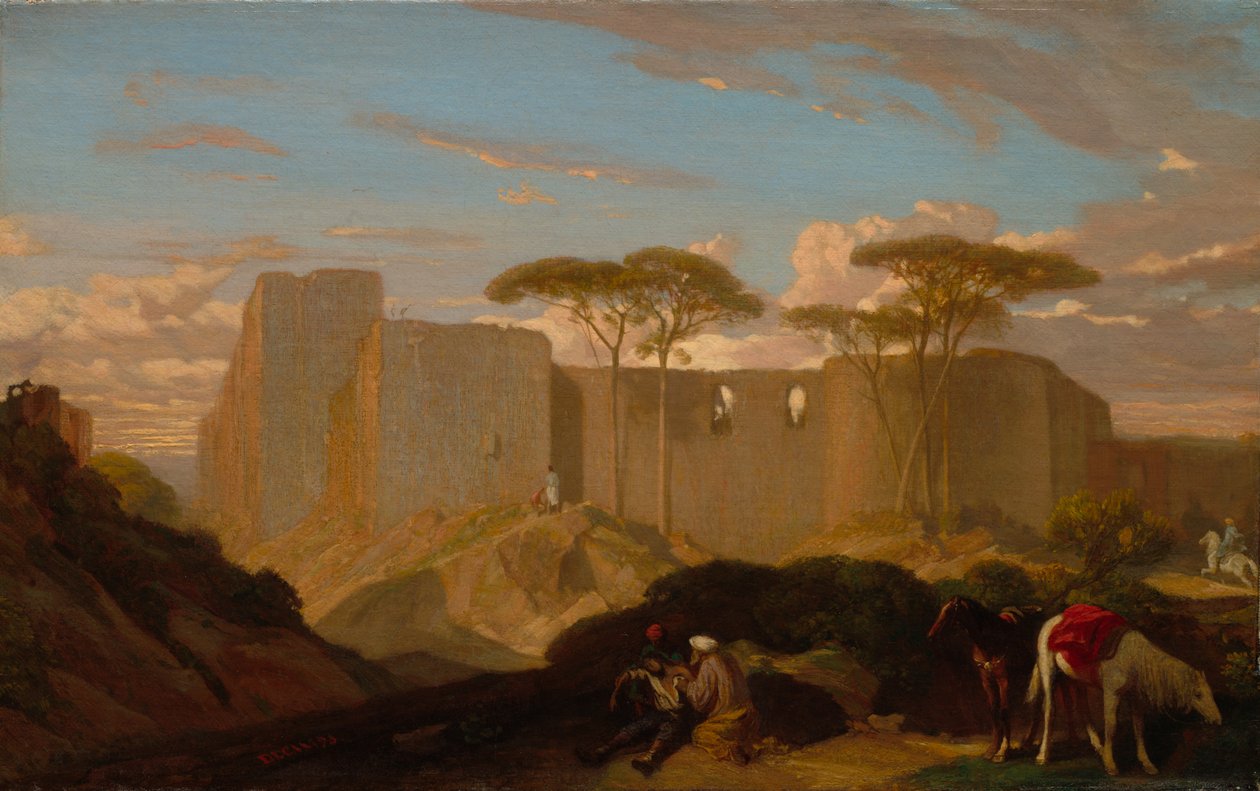 Den barmhjertige samaritan, ca. 1842. av Alexandre Gabriel Decamps