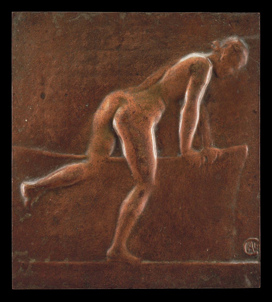 Bader, c. 1890. av Alexandre Louis Marie Charpentier