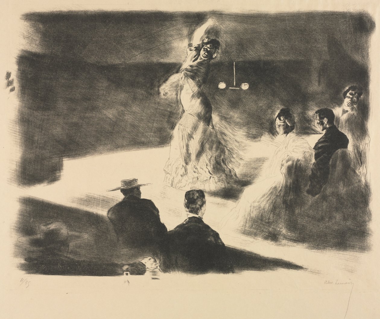 Spansk danser av Alexandre Lunois