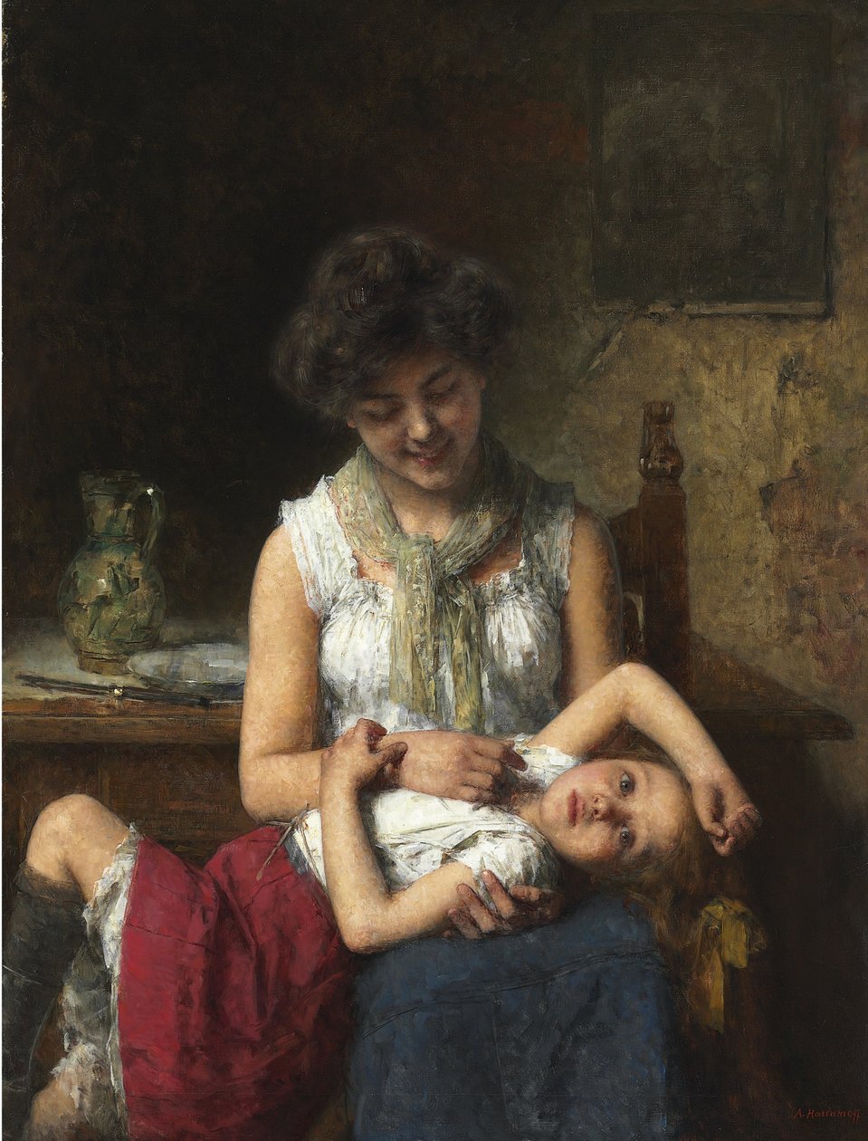 Moody Girl av Alexei Harlamov