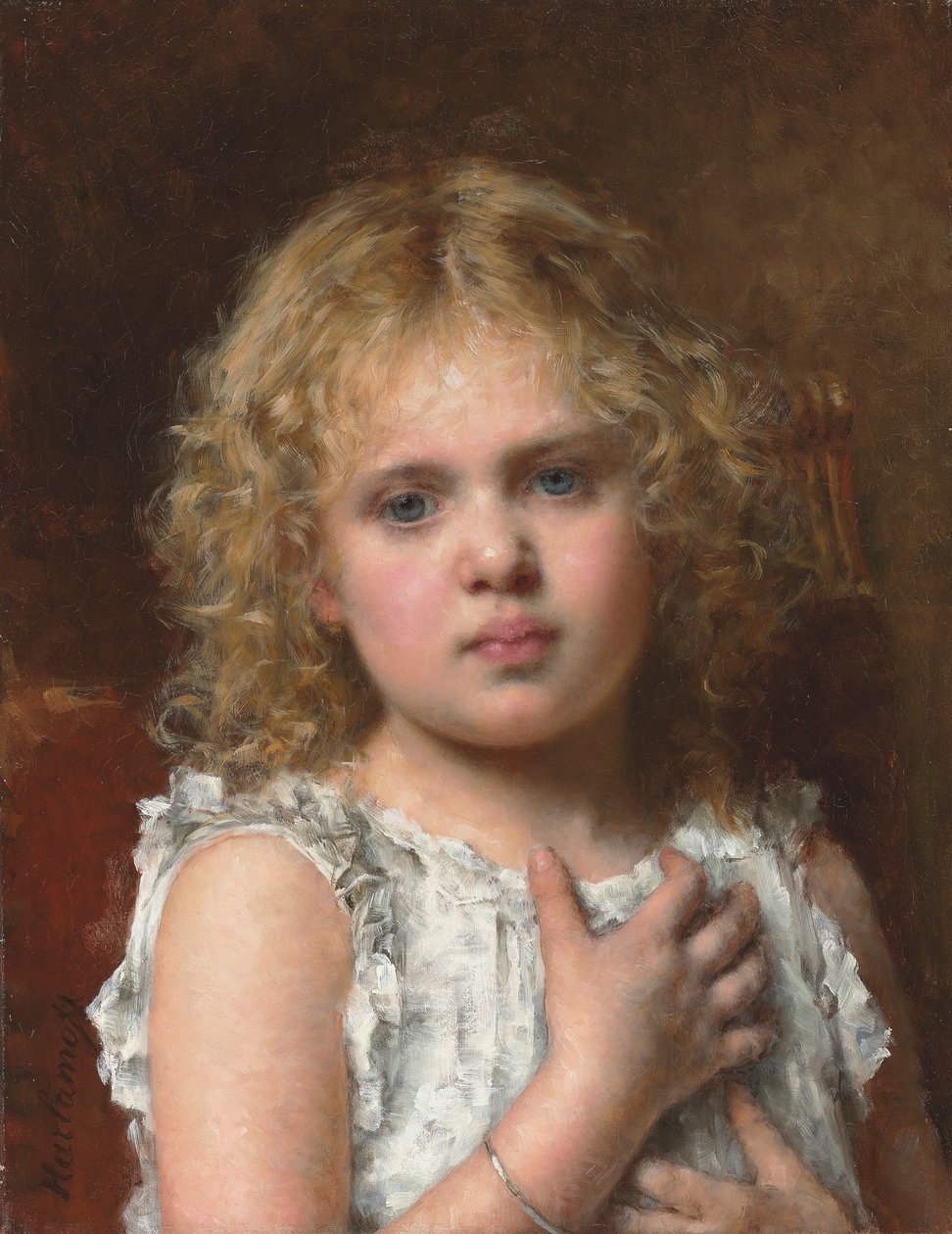 Dagdrømmer, ca. 1890 av Alexei Alexevich Harlamoff
