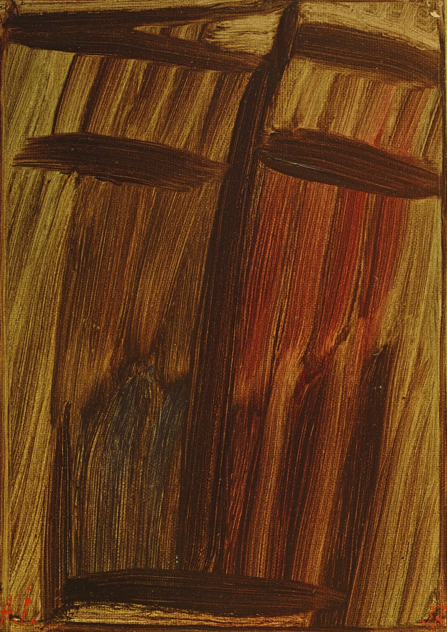 Stor Meditasjon X, 1937 av Alexej von Jawlensky