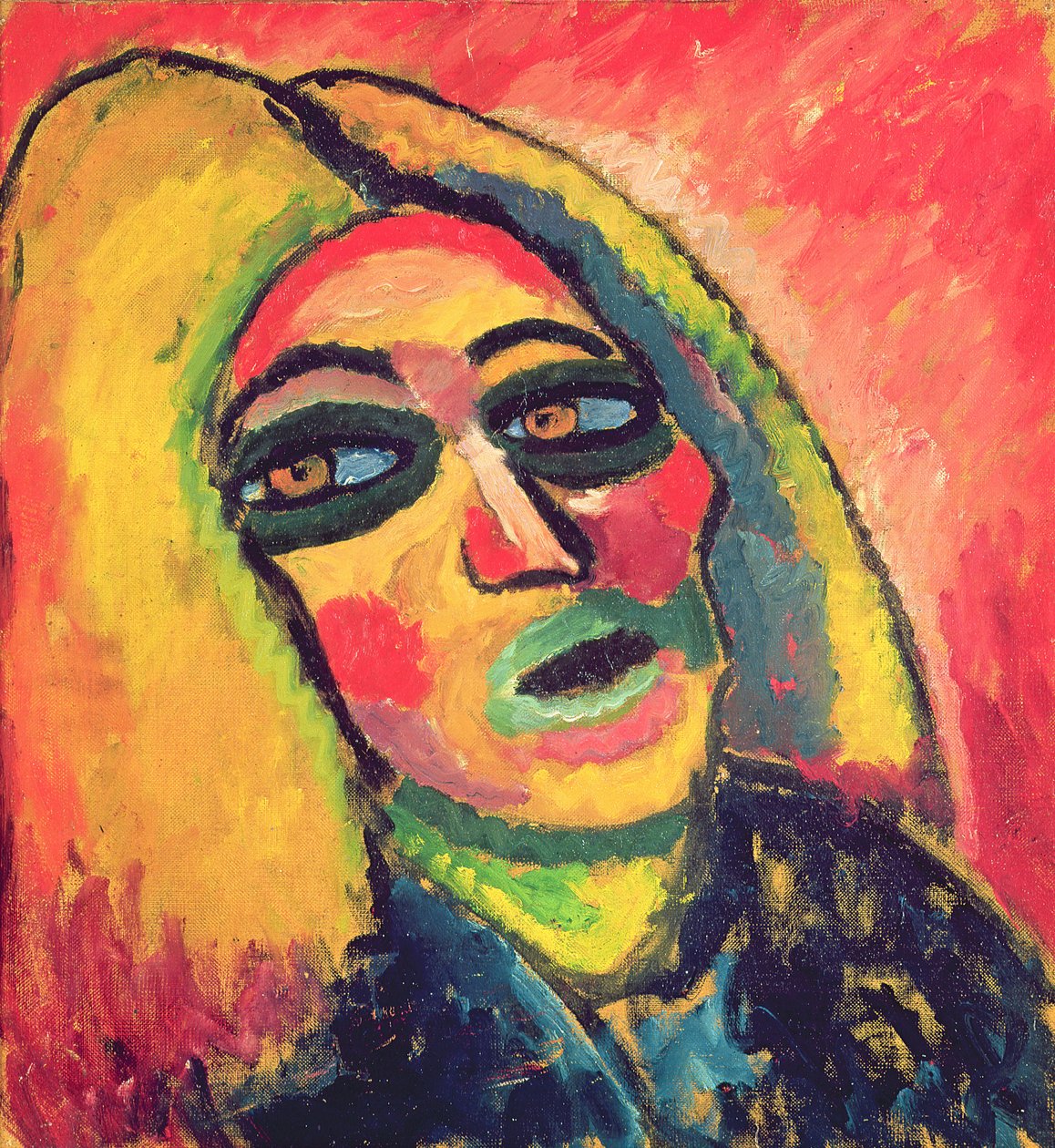 Portrett av en kvinne, 1912 av Alexej von Jawlensky