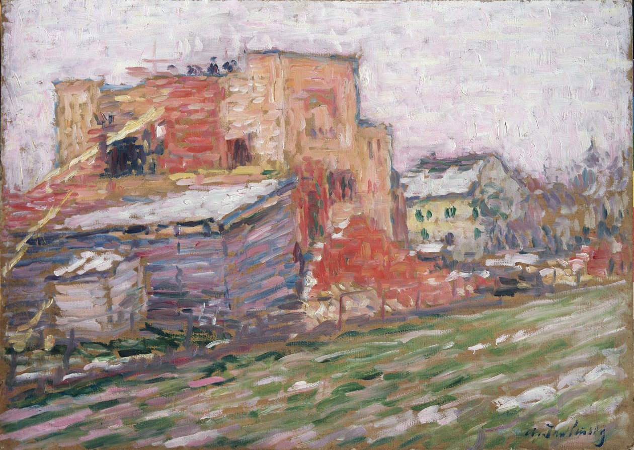 En gate, 1905 av Alexej von Jawlensky