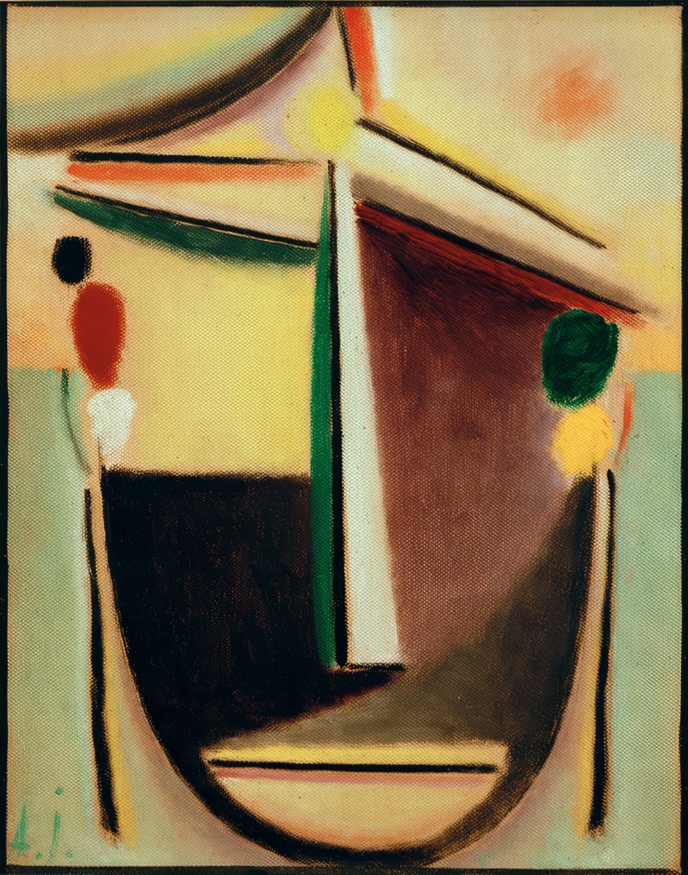 Abstrakt hode av Alexej von Jawlensky