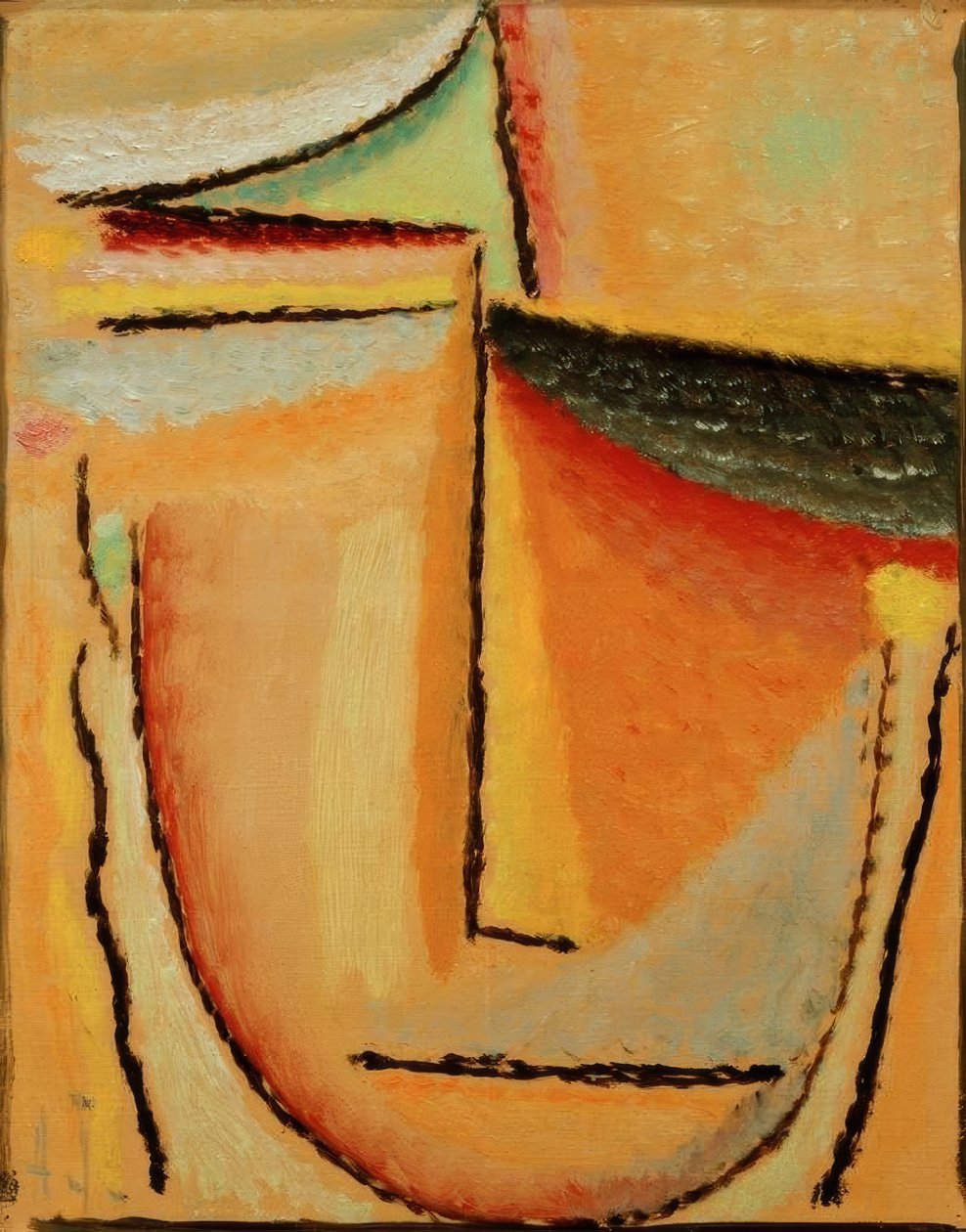 Abstrakt hode av Alexej von Jawlensky