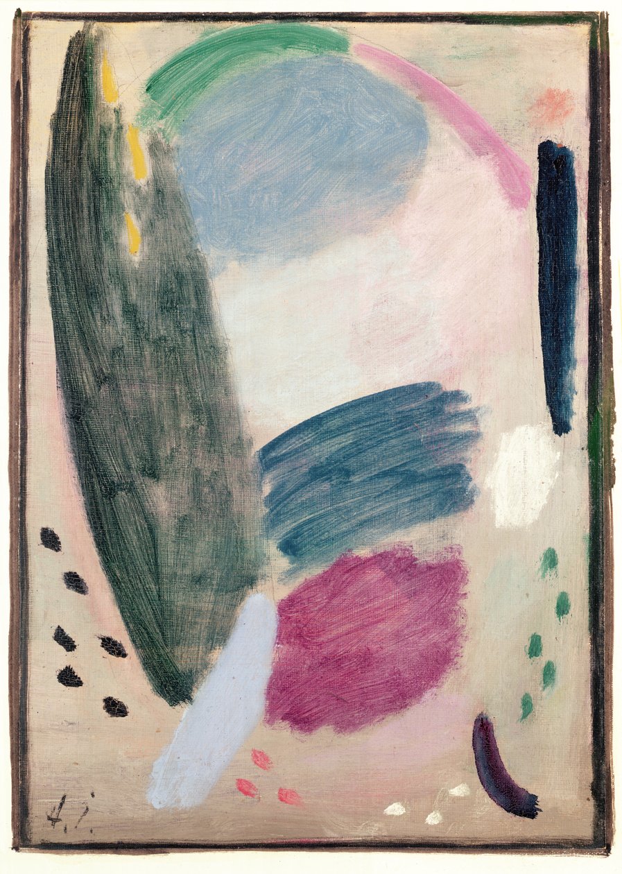 Drømmer, søndag morgen, Ascona av Alexej von Jawlensky