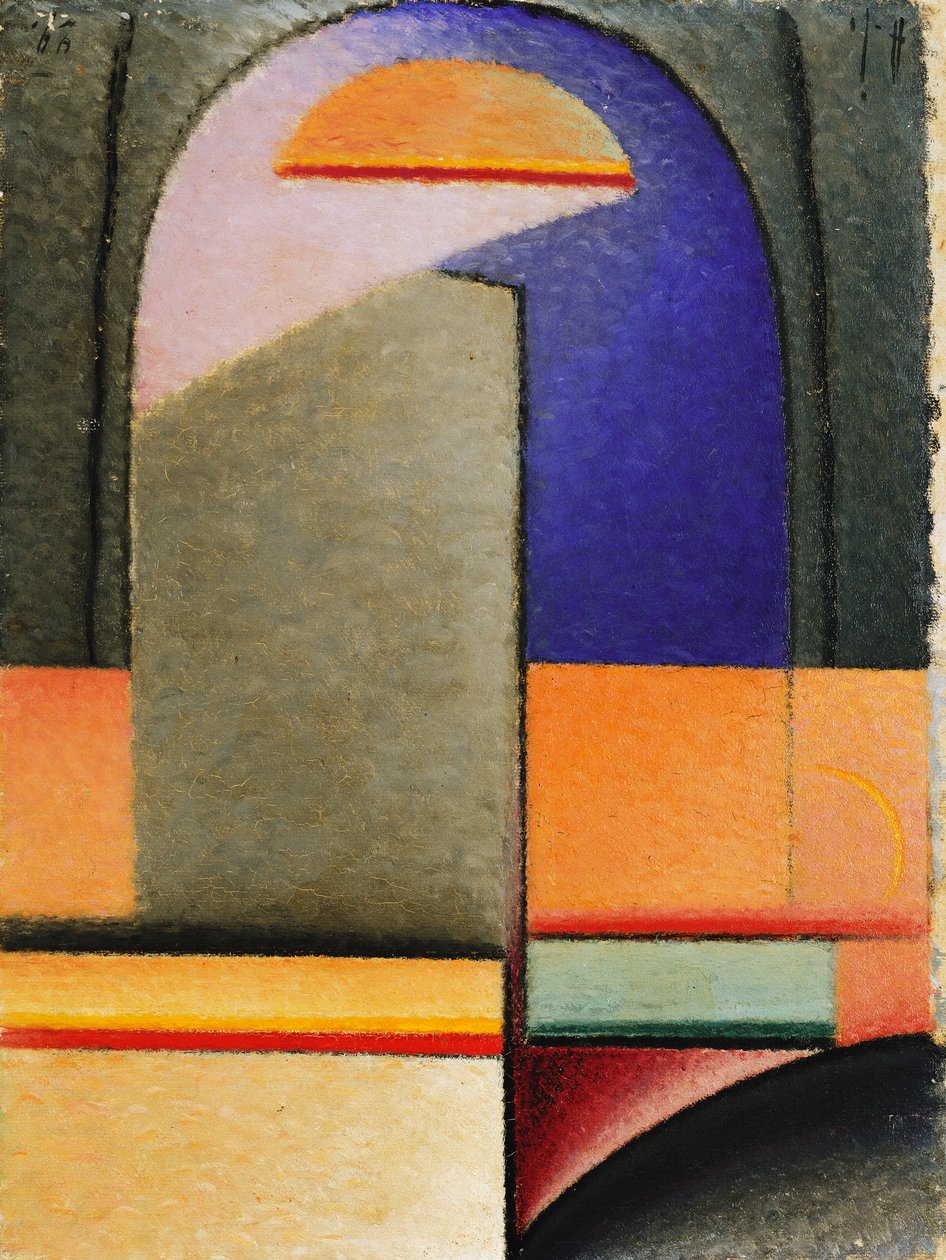 Kveld; Abend, 1929-30 av Alexej von Jawlensky