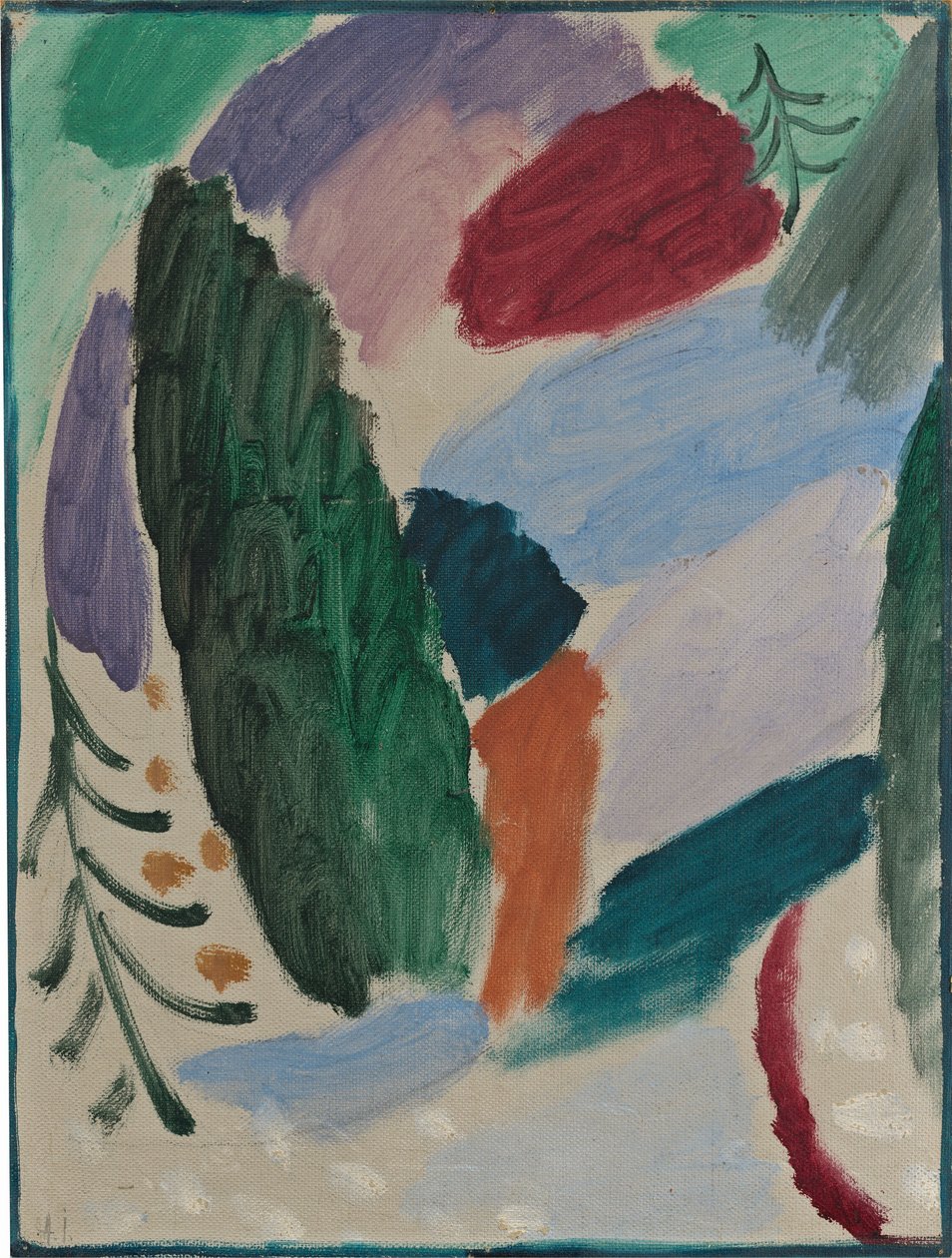 Frostig dag av Alexej von Jawlensky