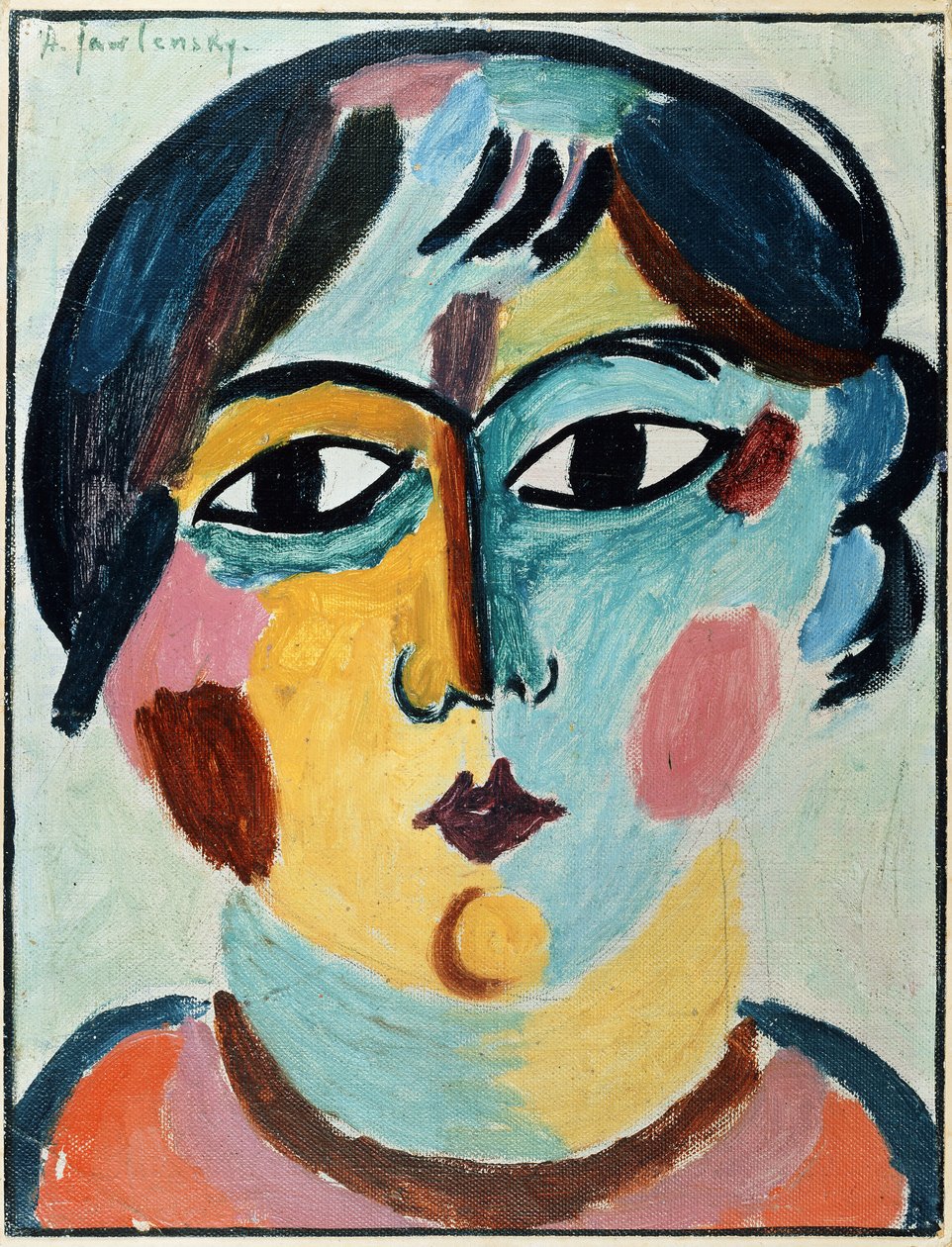 jentehode; jentehode, av Alexej von Jawlensky