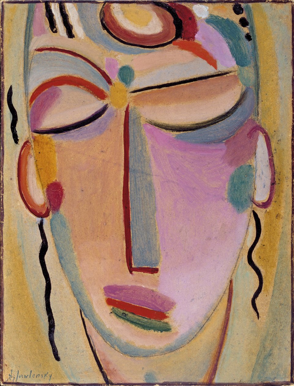 Mystisk hode: Meditasjon av Alexej von Jawlensky
