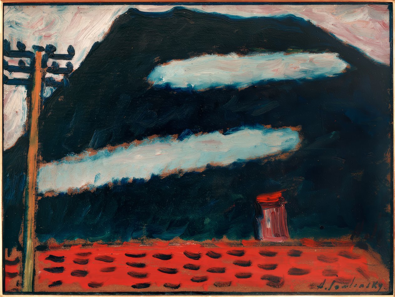 To hvite skyer av Alexej von Jawlensky