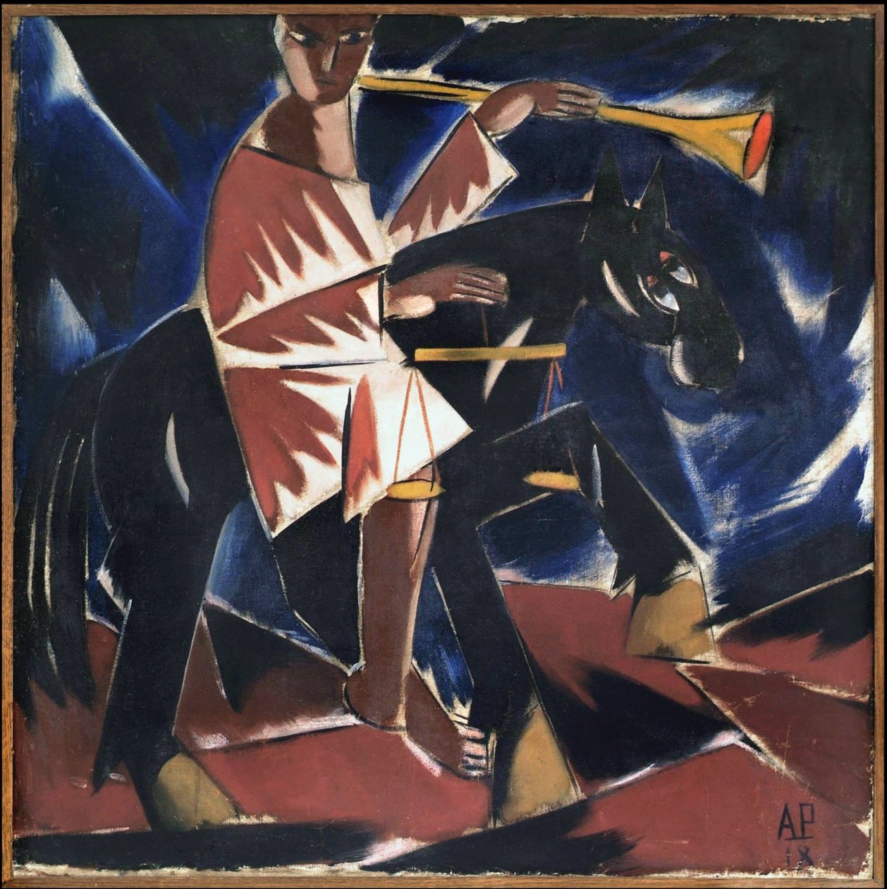 Apokalypse, 1918. av Alexey Alexandrovich Rybnikov