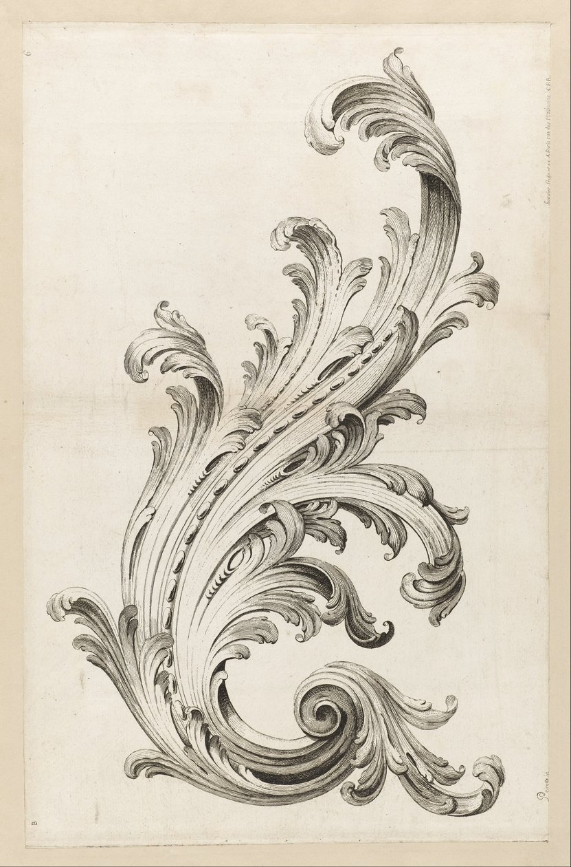 Acanthus Leaf Design av Alexis Peyrotte