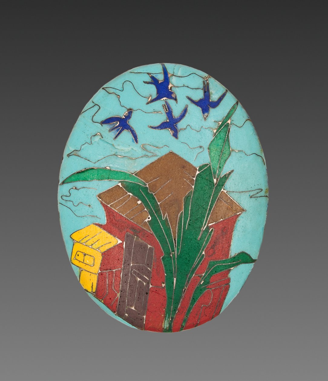 Medaljongpanel 1 av 4, 1800-tallet. av Alexis Falize