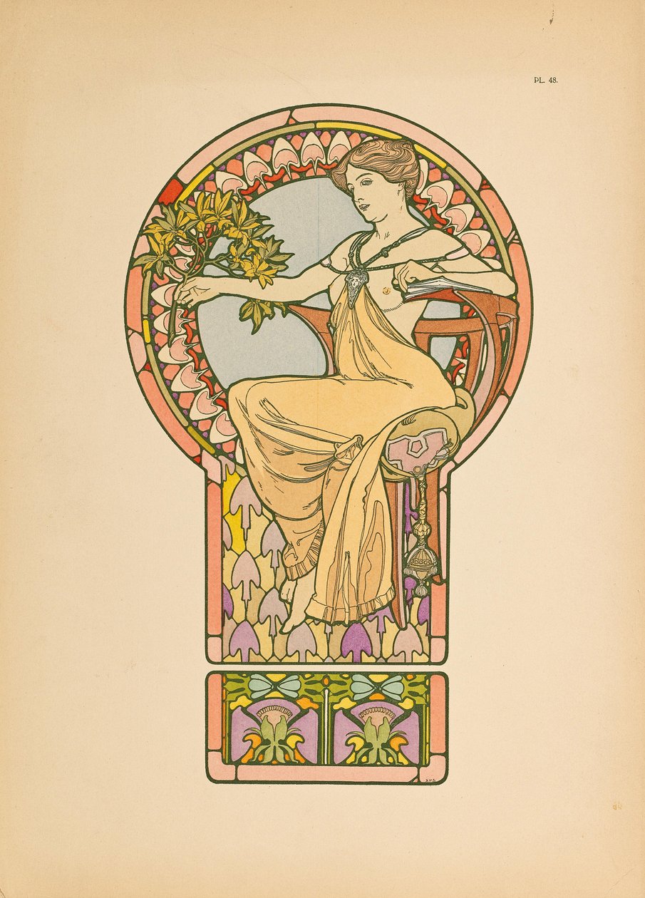 Dekorative dokumenter, 1902. av Alfons Marie Mucha