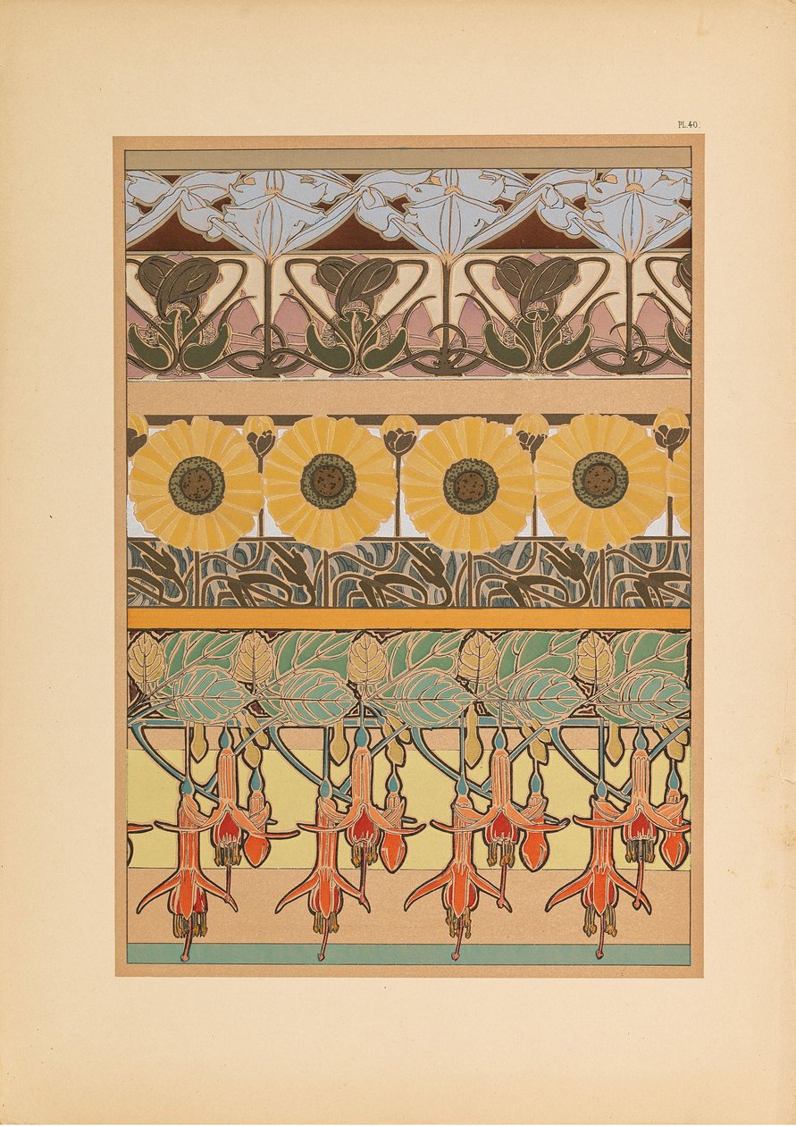 Dekorative dokumenter, 1902. av Alfons Marie Mucha