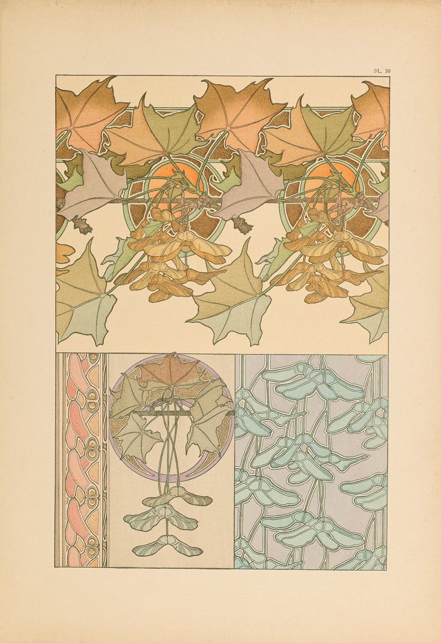 Dekorative dokumenter, 1902. av Alfons Marie Mucha