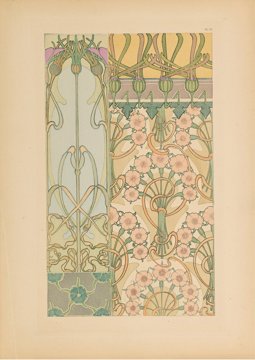 Dekorative dokumenter, 1902. av Alfons Marie Mucha