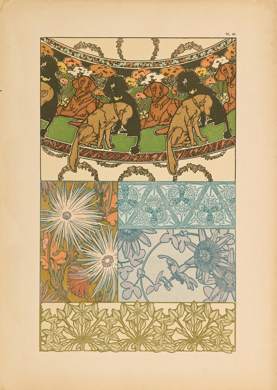Dekorative dokumenter, 1902. av Alfons Marie Mucha