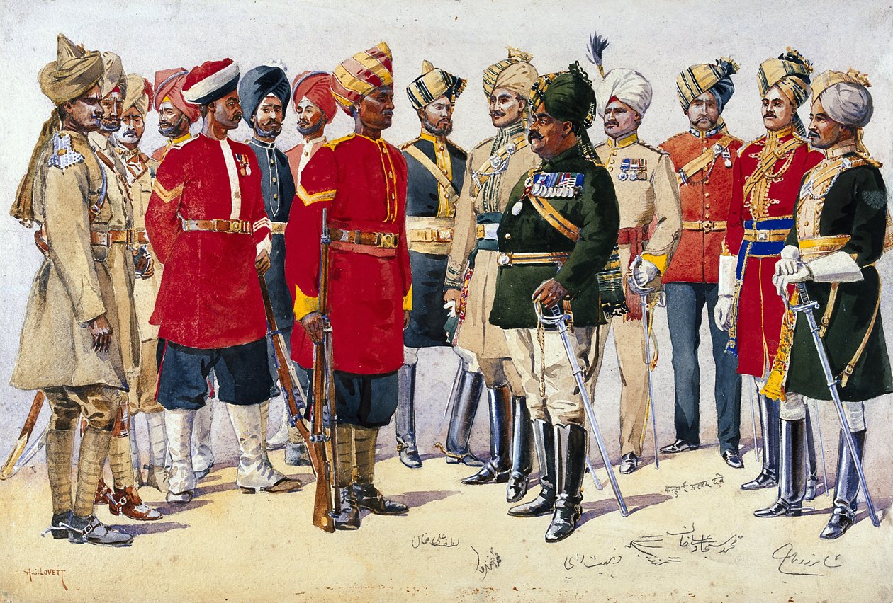 Imperial Service Troops, illustrasjon fra 