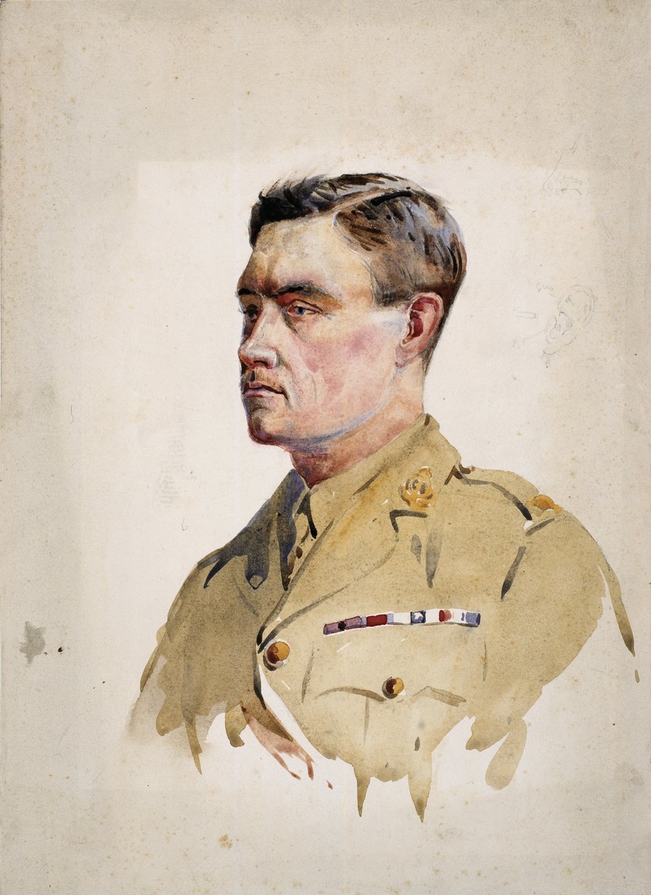 Major A. Martin-Leake, VC, 1902 av Alfred Crowdy Lovett