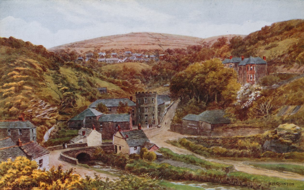 Boscastle Village av Alfred Robert Quinton