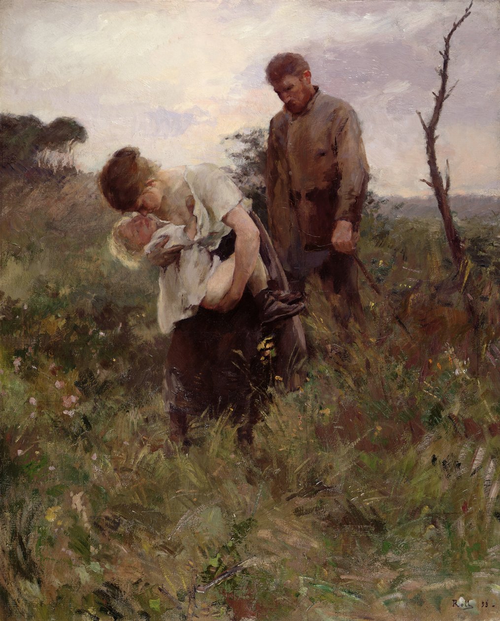 Exodus, 1893 av Alfred Roll