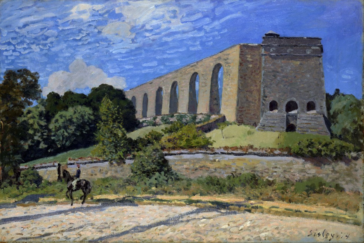 Akvedukt på Marly av Alfred Sisley