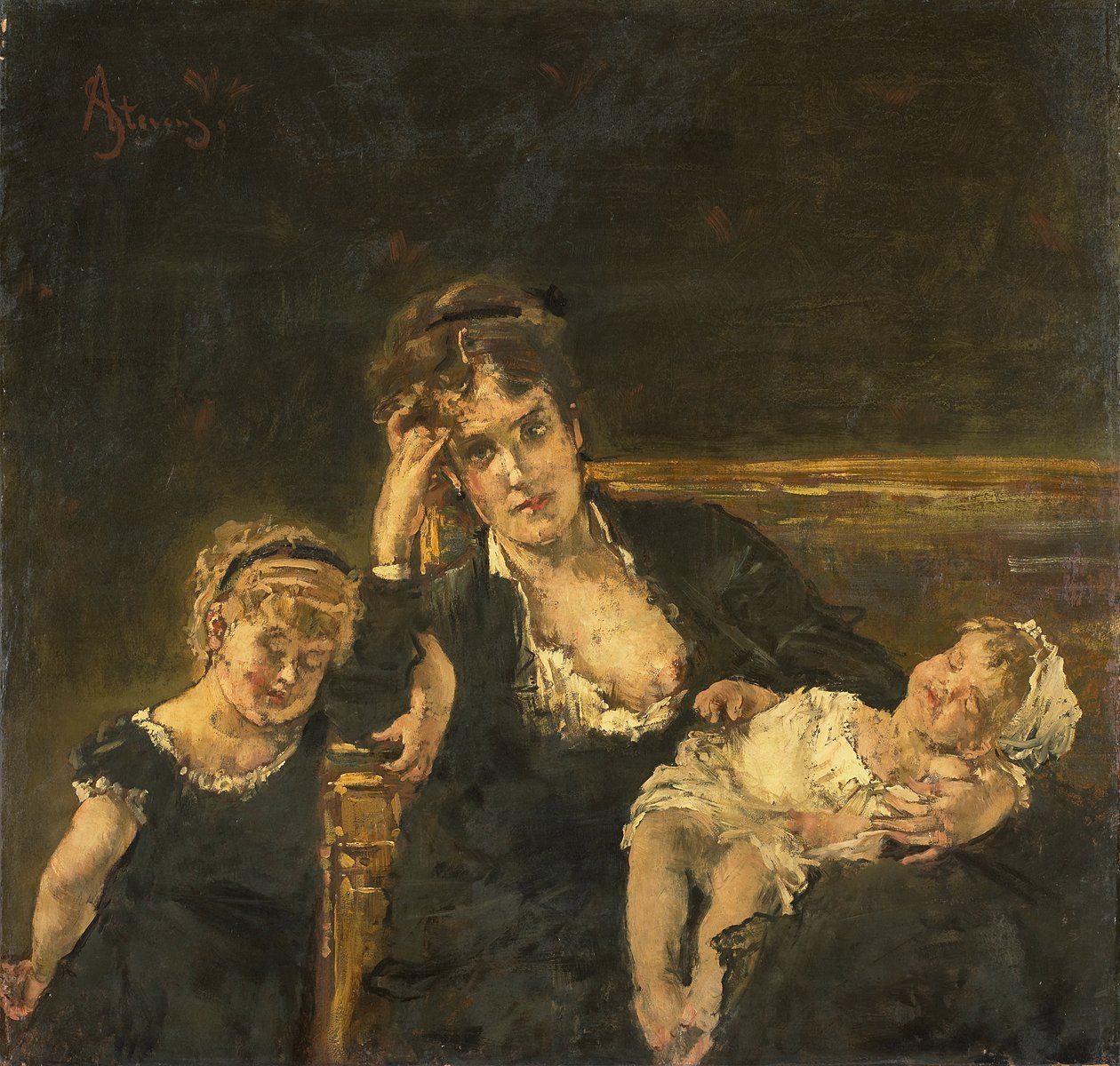 Enken av Alfred Emile Stevens