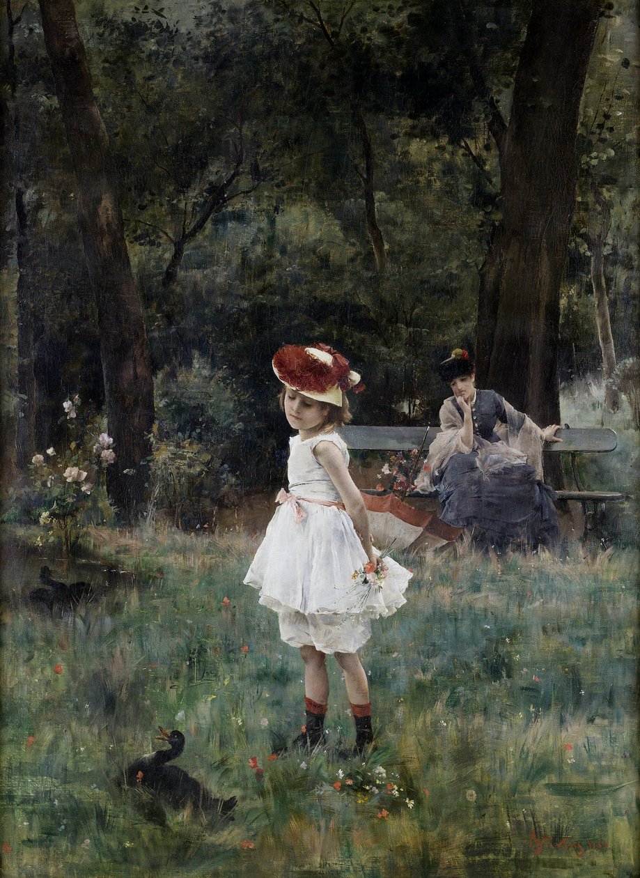 Andejenta av Alfred Emile Stevens