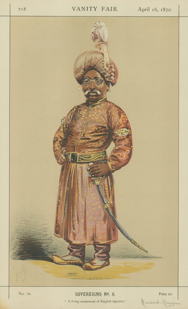 Nawab Nazim fra Bengal, Behar og Orissa av Alfred Thompson