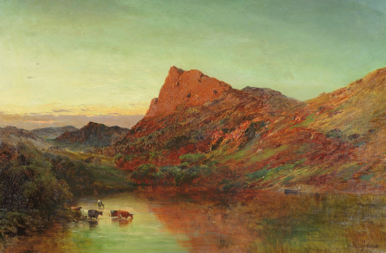 Dolwyddelan av Alfred de Breanski