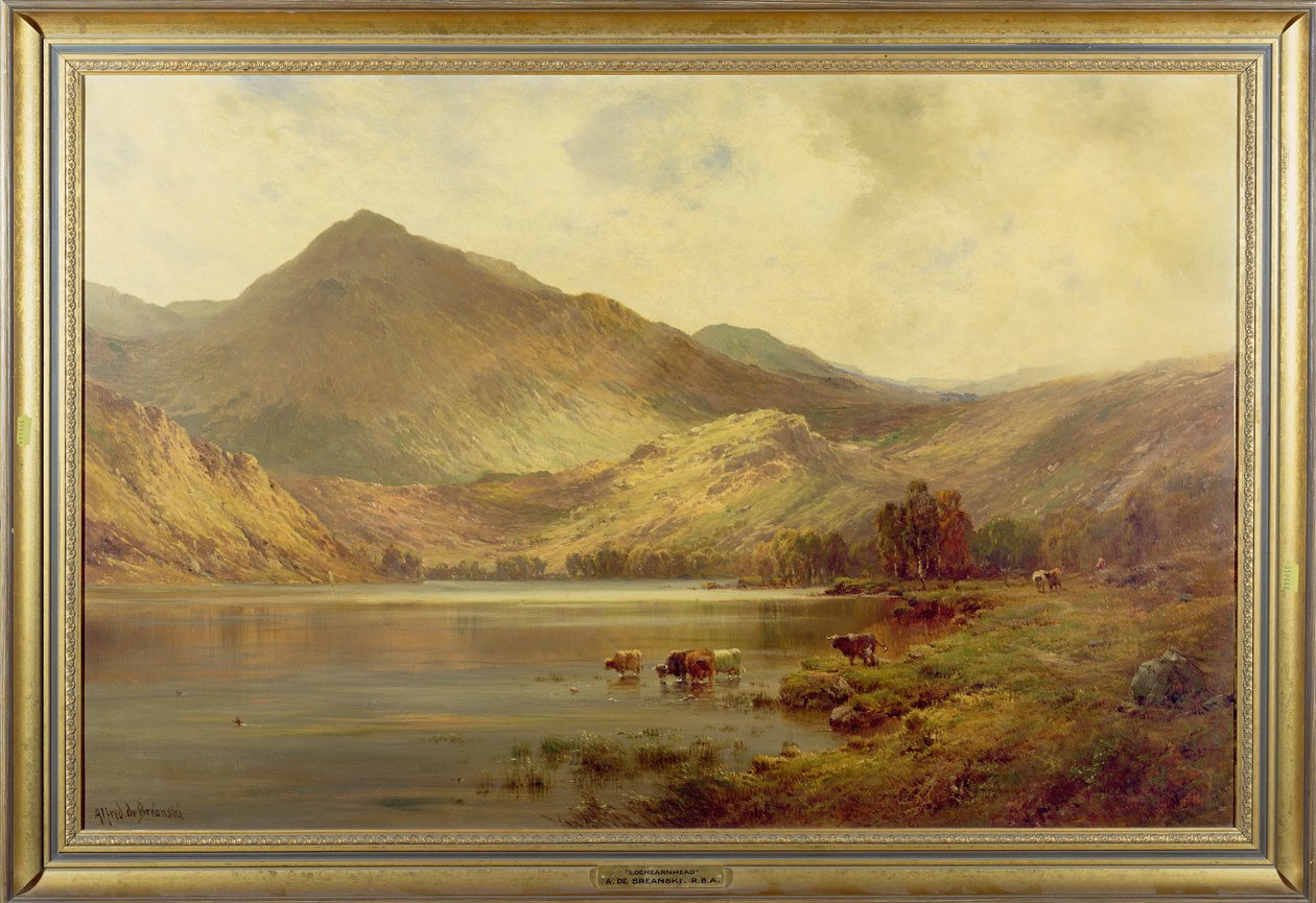 Lochearnhead av Alfred de Breanski