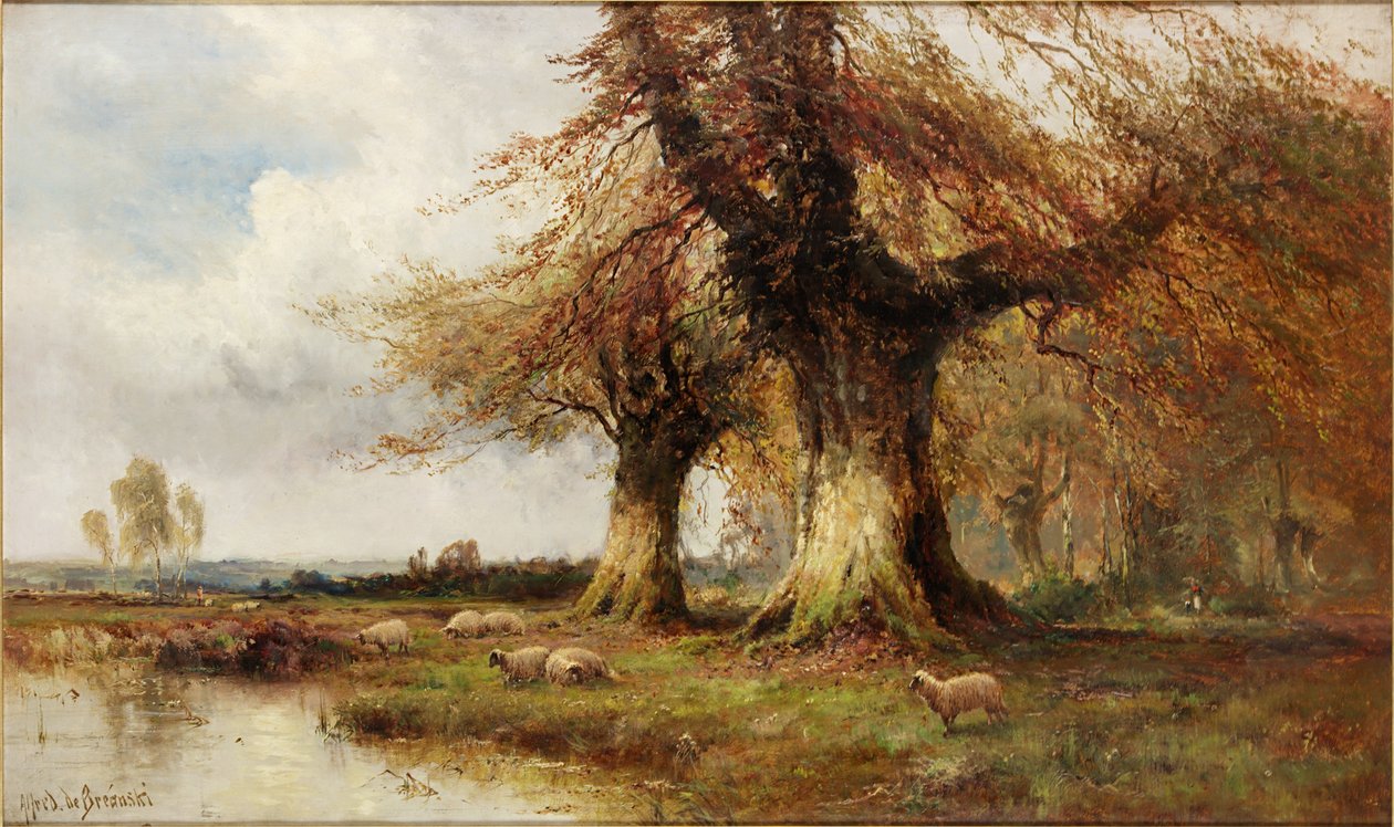 Sentinels of the Forest av Alfred de Breanski