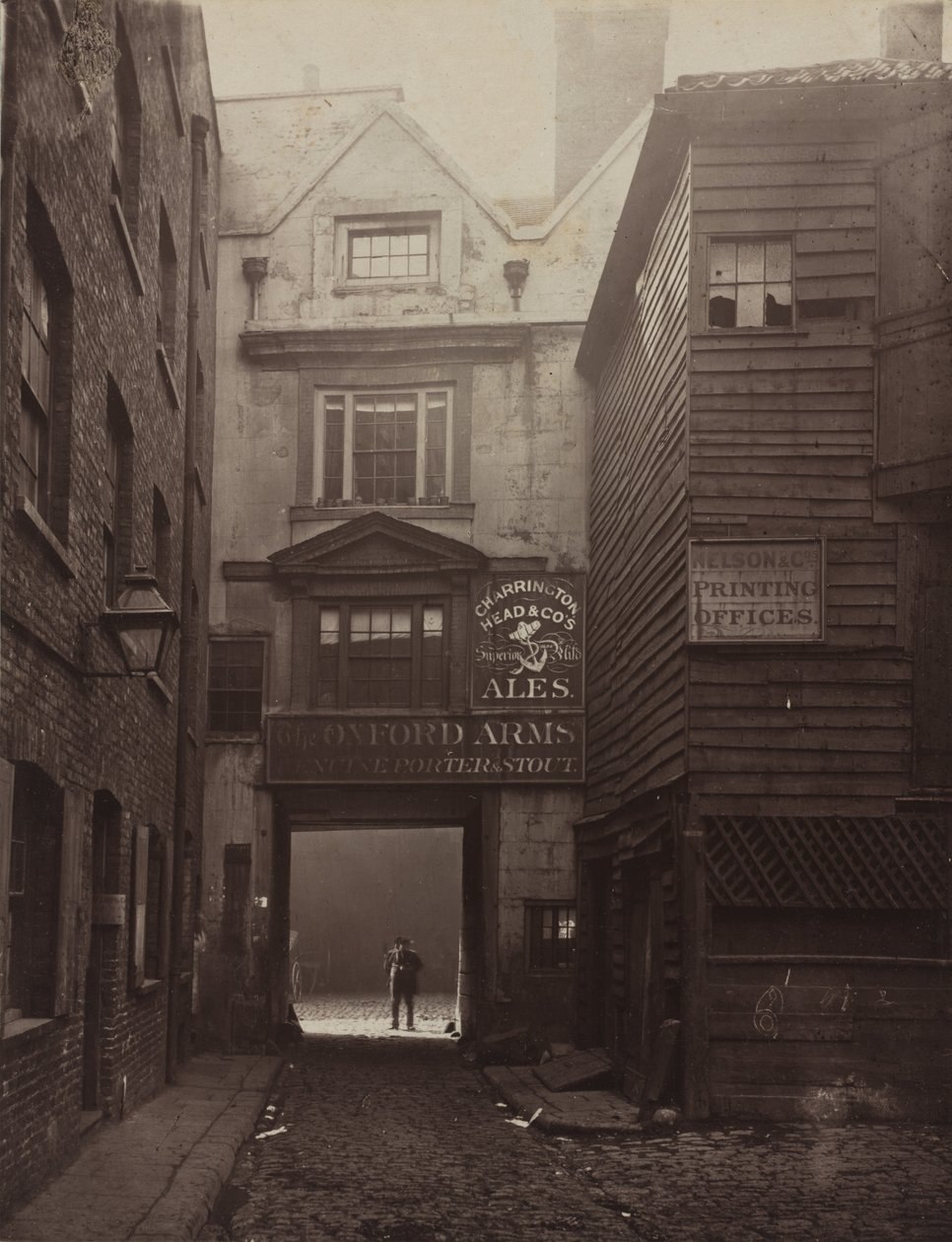 The Oxford Arms, Warwick Lane, 1875 av Alfred Bool