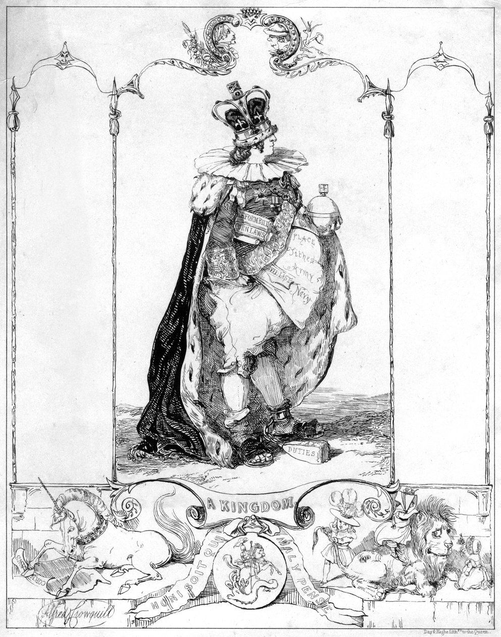 Et rike, 1800-tallet. av Alfred Crowquill