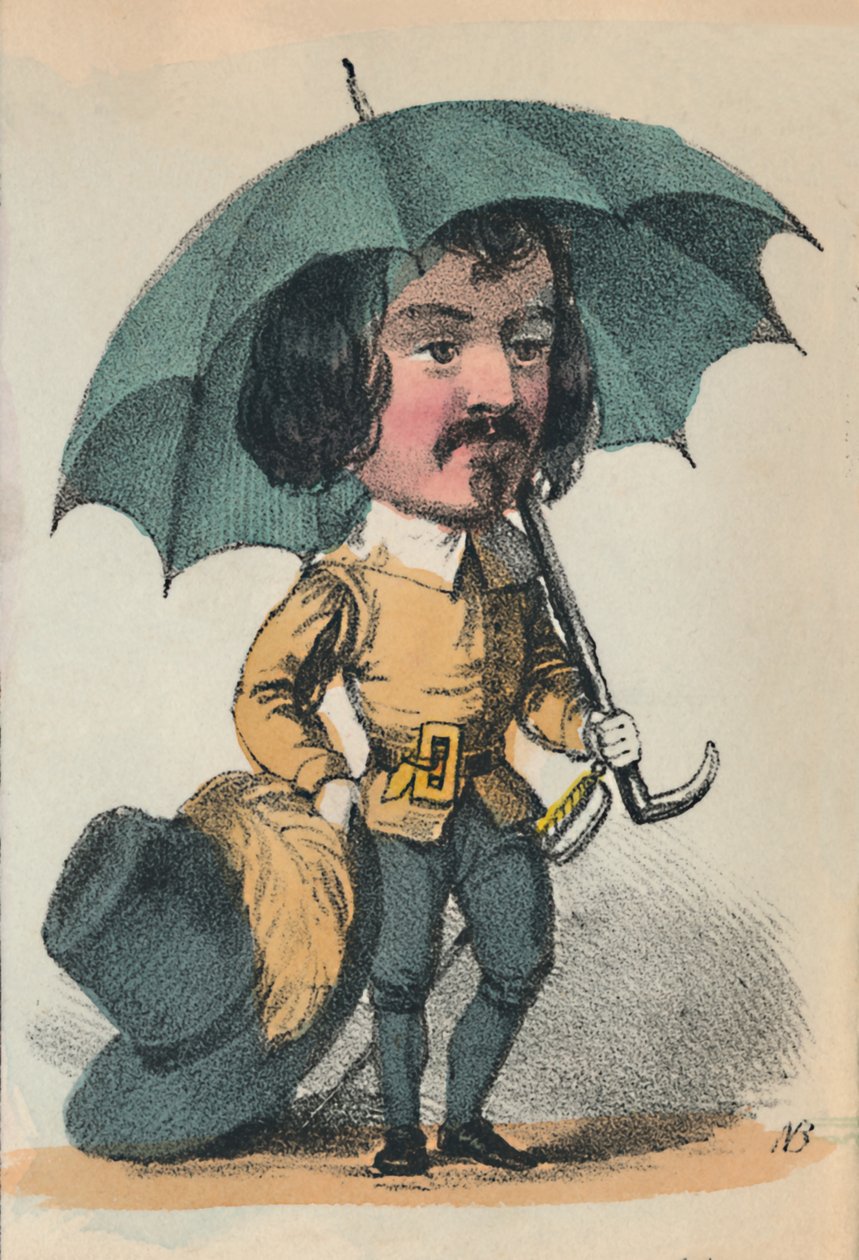 Cromwell, 1856 av Alfred Crowquill