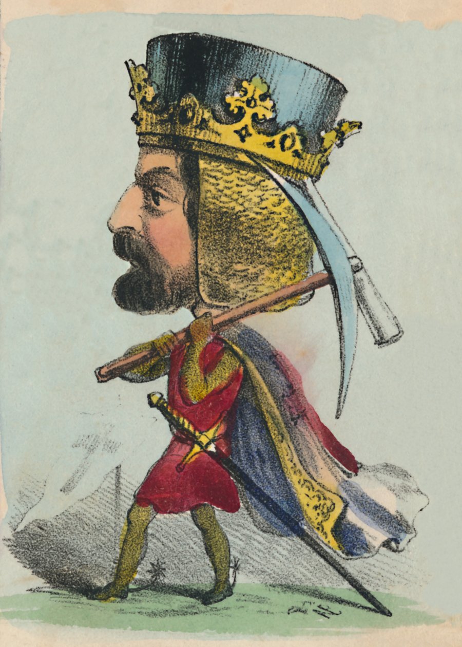 Richard I, 1856 av Alfred Crowquill